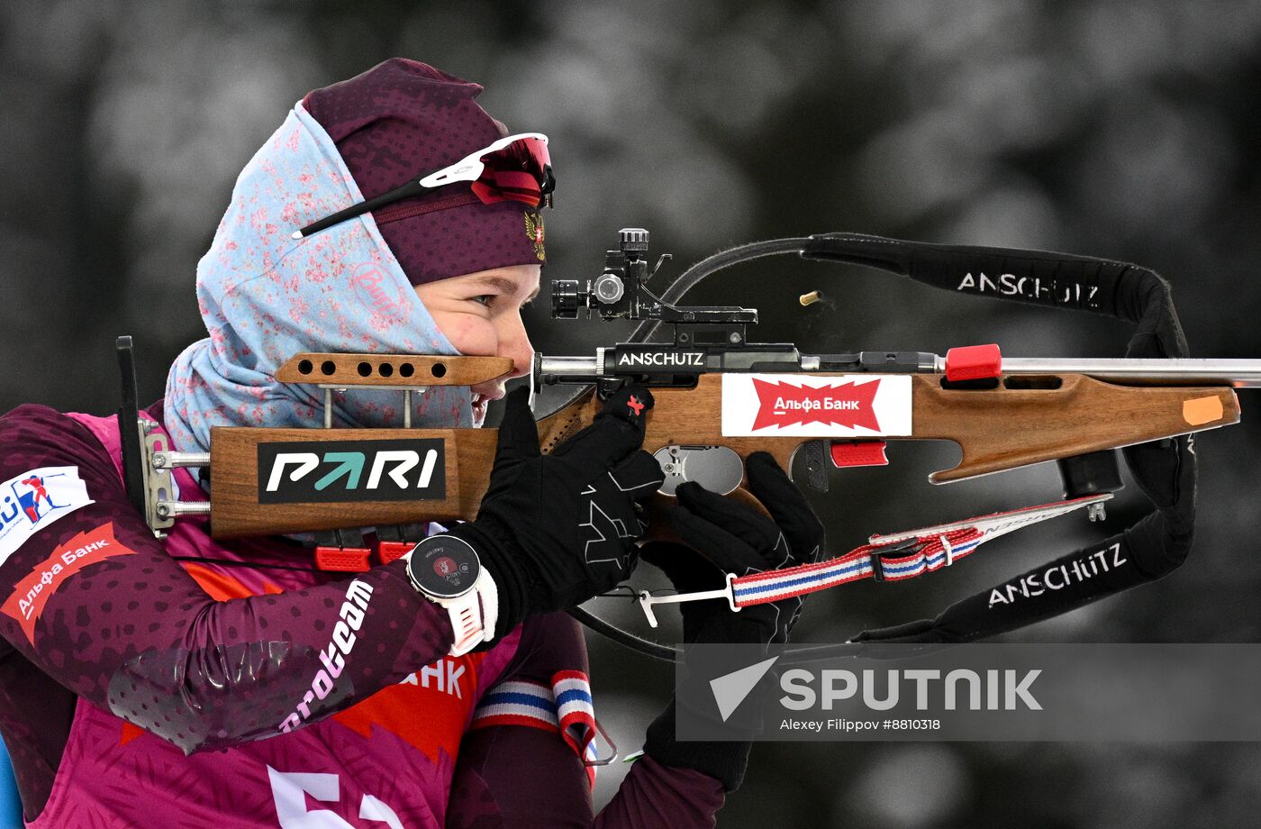 Russia Biathlon Commonwealth Cup Women Sprint