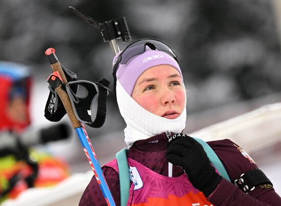 Russia Biathlon Commonwealth Cup Women Sprint