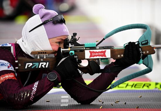 Russia Biathlon Commonwealth Cup Women Sprint