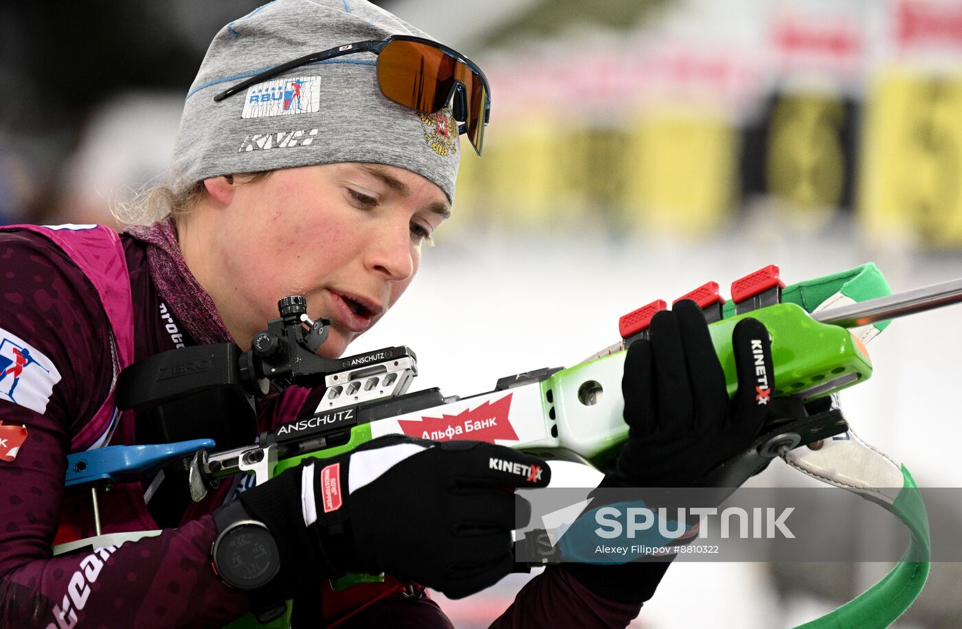 Russia Biathlon Commonwealth Cup Women Sprint