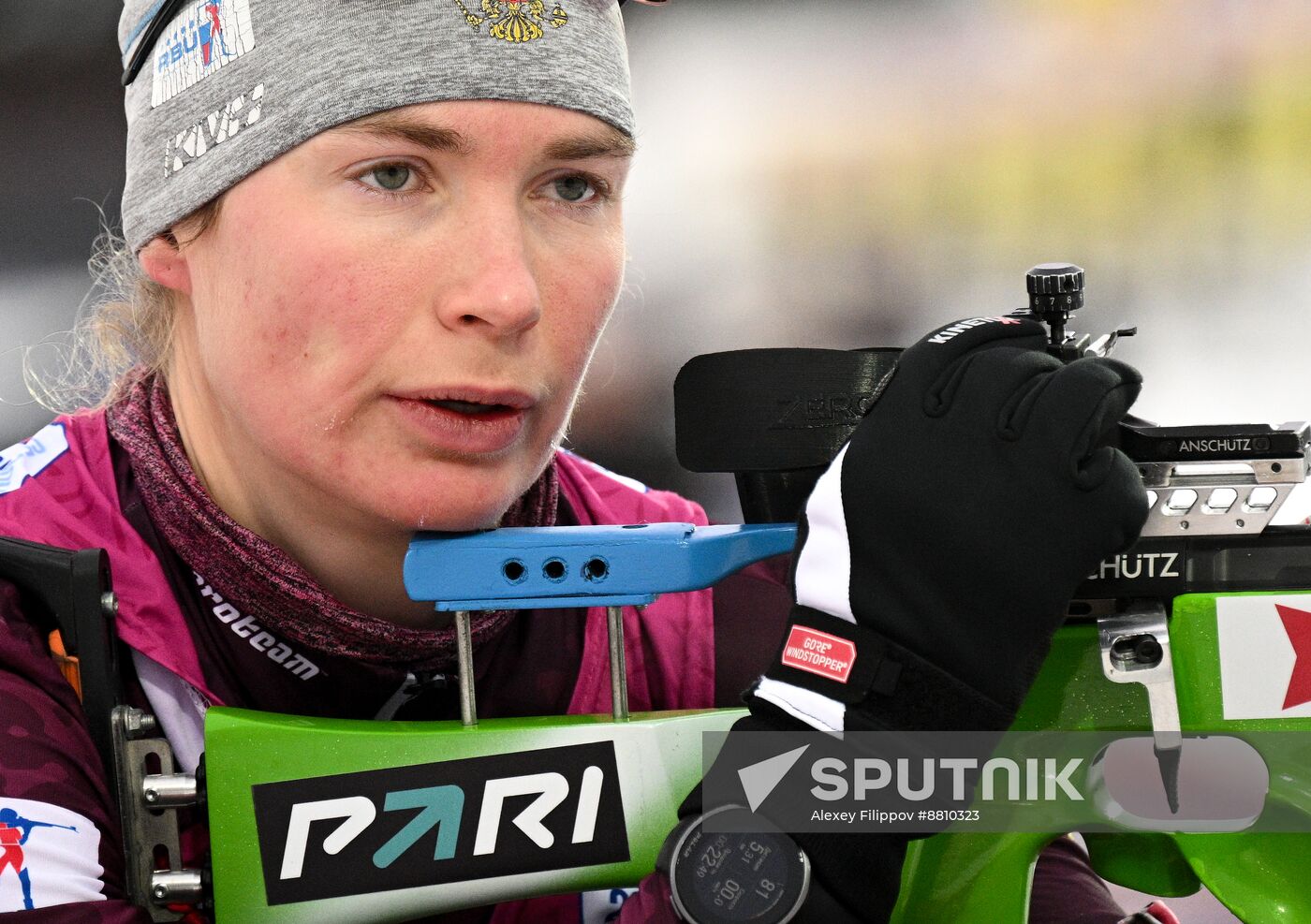 Russia Biathlon Commonwealth Cup Women Sprint