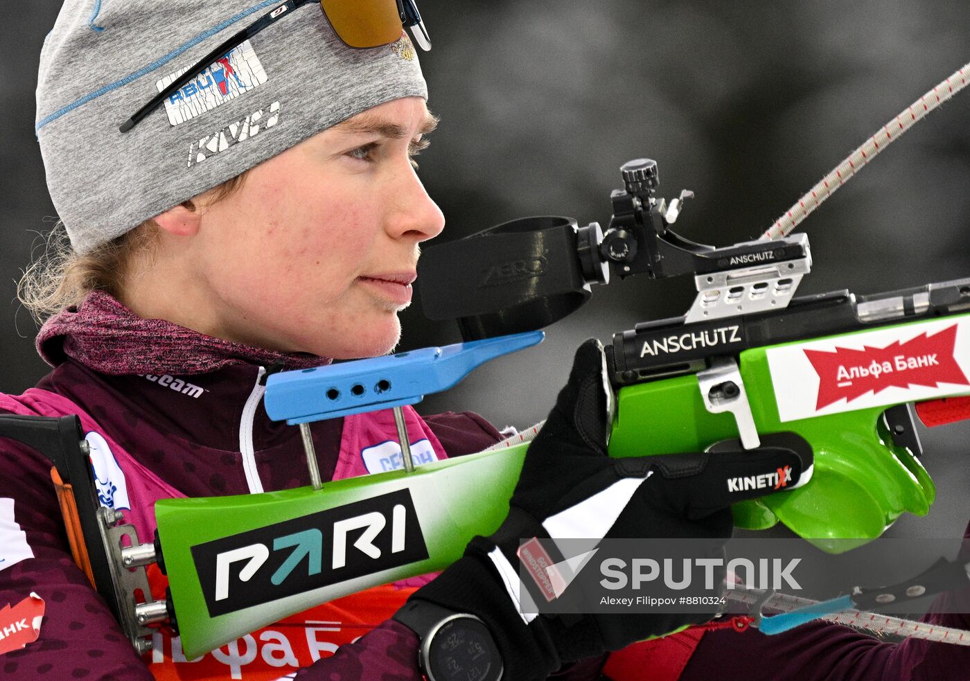 Russia Biathlon Commonwealth Cup Women Sprint