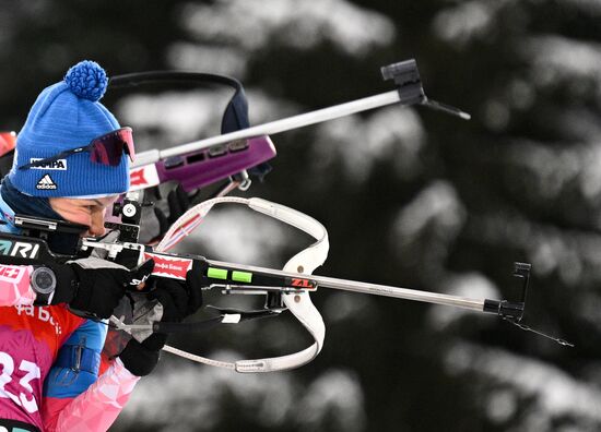 Russia Biathlon Commonwealth Cup Women Sprint