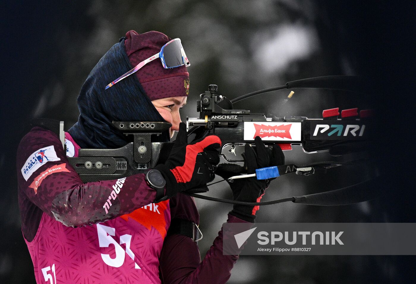 Russia Biathlon Commonwealth Cup Women Sprint