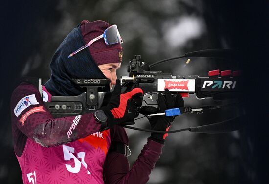 Russia Biathlon Commonwealth Cup Women Sprint