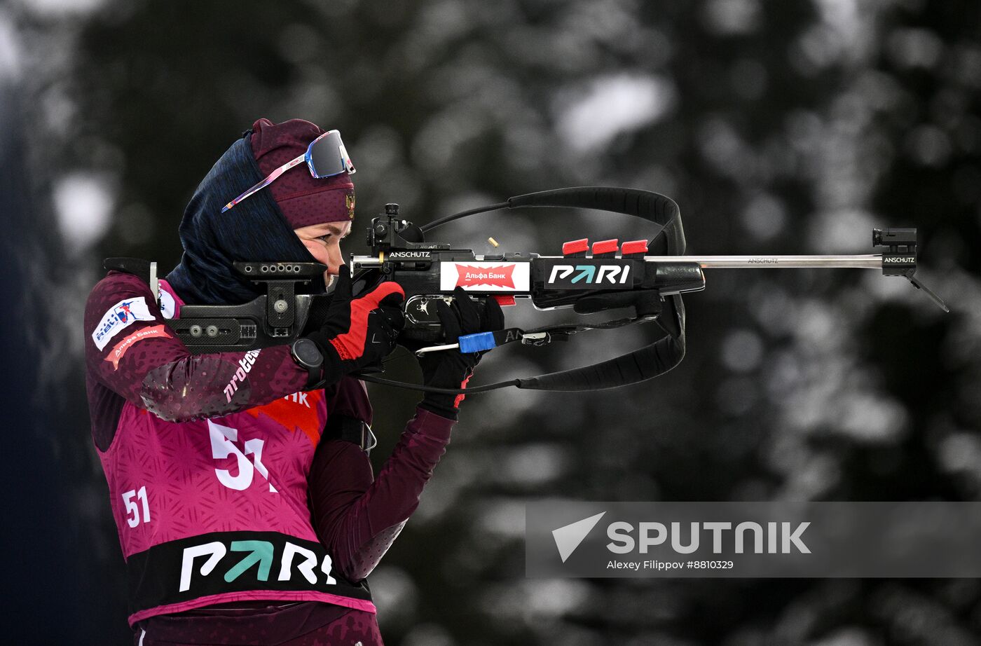 Russia Biathlon Commonwealth Cup Women Sprint