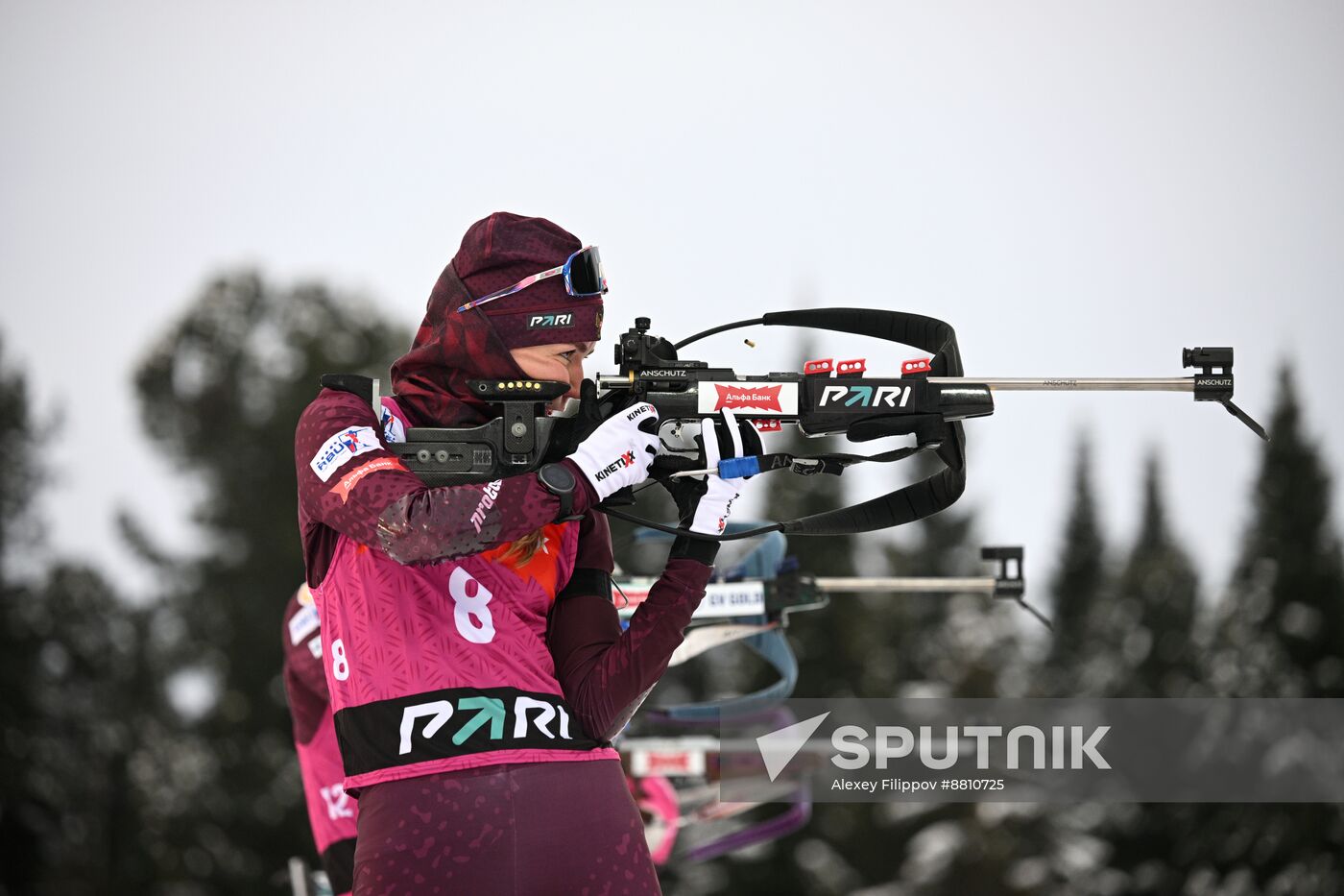 Russia Biathlon Commonwealth Cup Women Pursuit