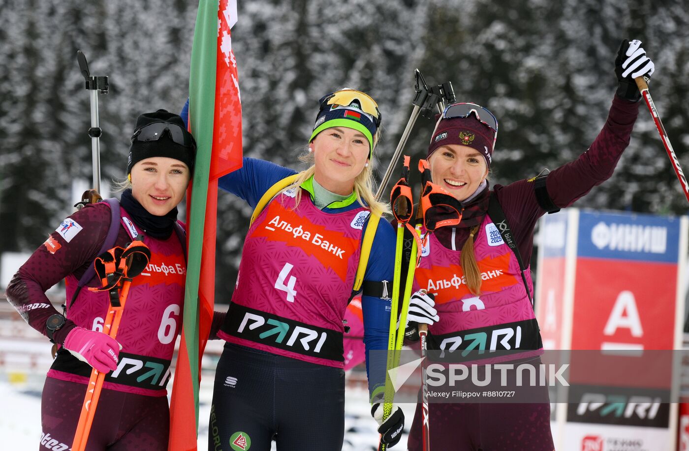 Russia Biathlon Commonwealth Cup Women Pursuit