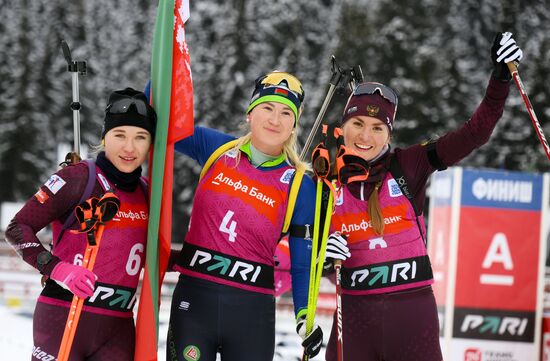 Russia Biathlon Commonwealth Cup Women Pursuit