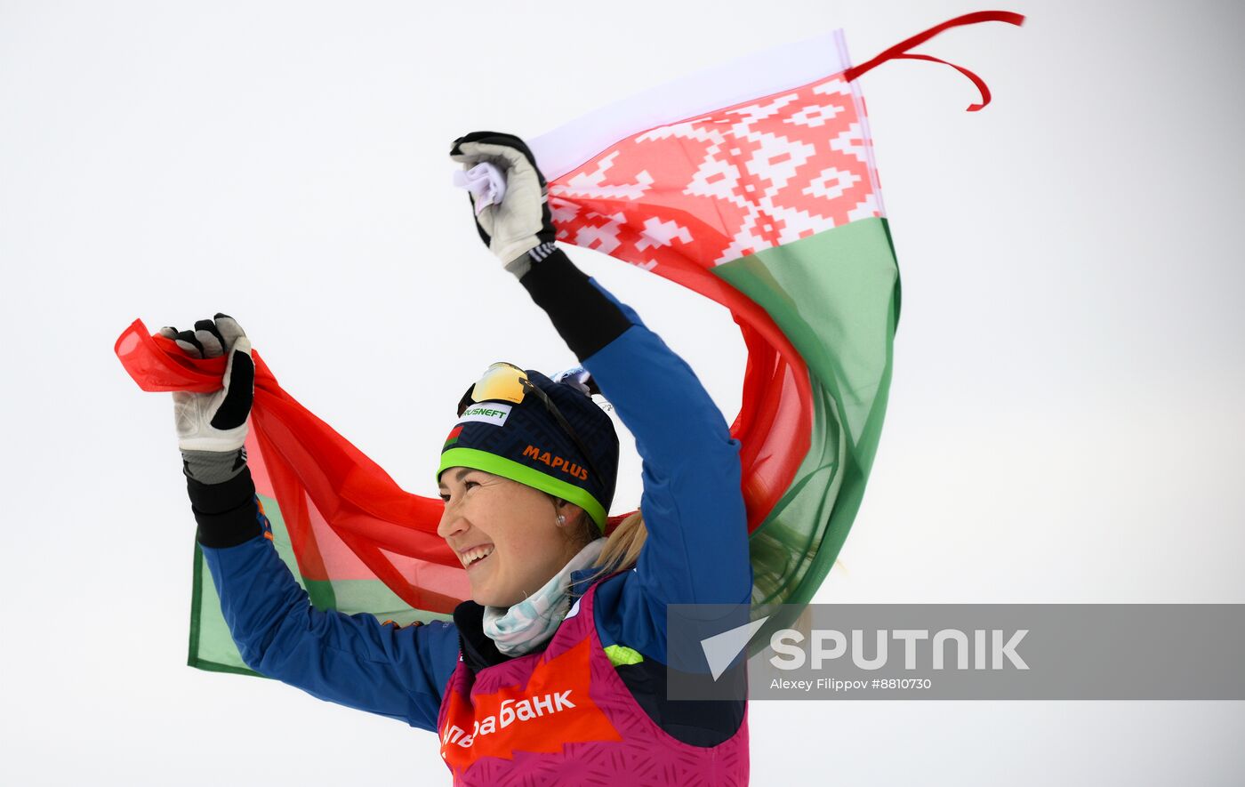 Russia Biathlon Commonwealth Cup Women Pursuit