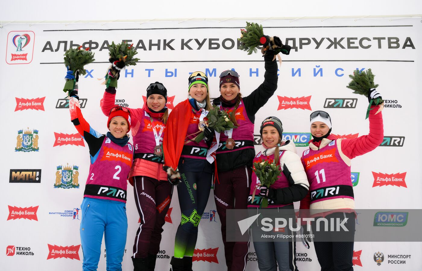 Russia Biathlon Commonwealth Cup Women Pursuit