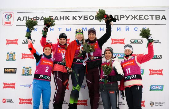 Russia Biathlon Commonwealth Cup Women Pursuit