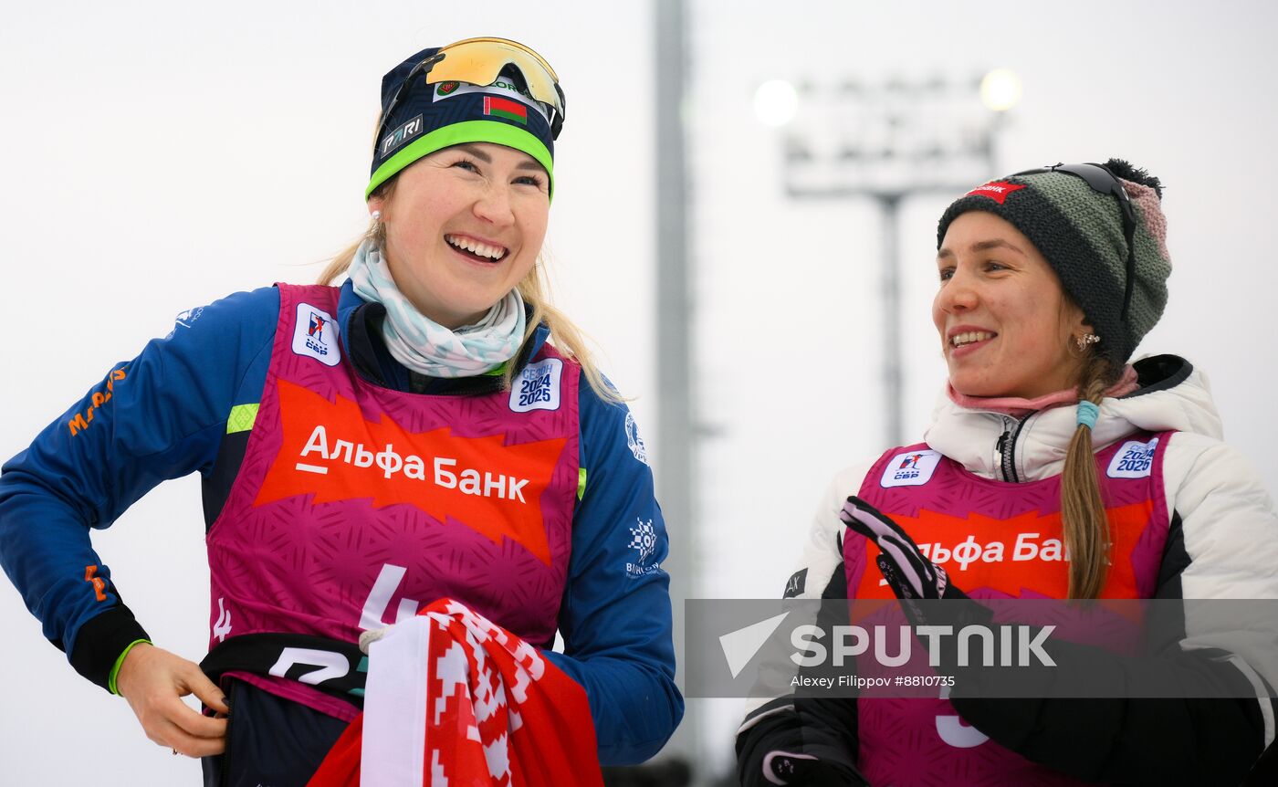 Russia Biathlon Commonwealth Cup Women Pursuit