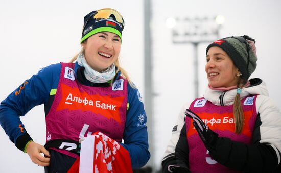 Russia Biathlon Commonwealth Cup Women Pursuit