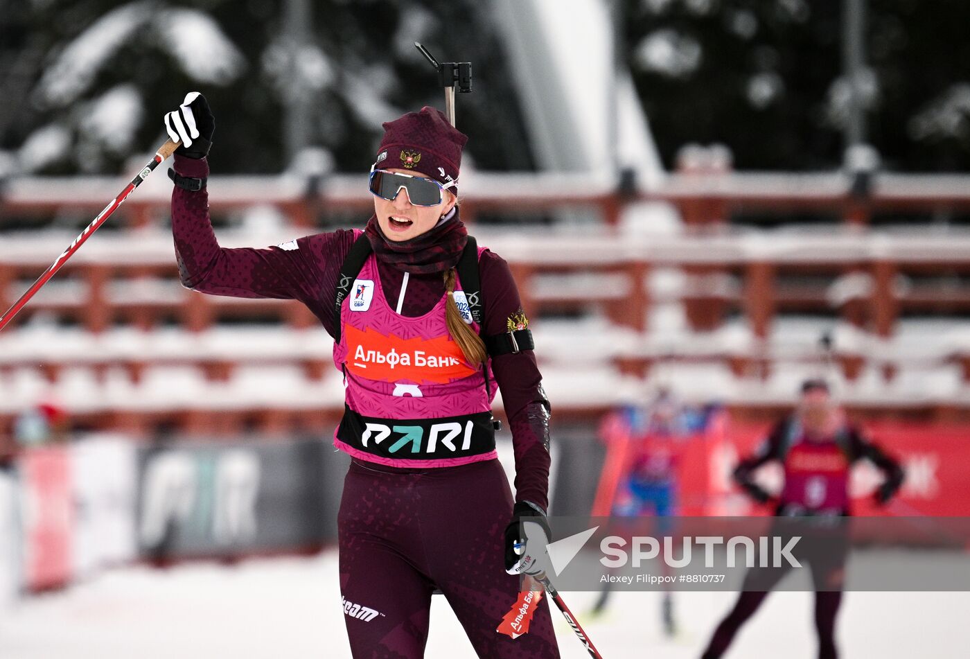 Russia Biathlon Commonwealth Cup Women Pursuit