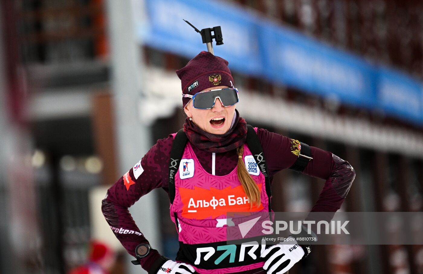 Russia Biathlon Commonwealth Cup Women Pursuit