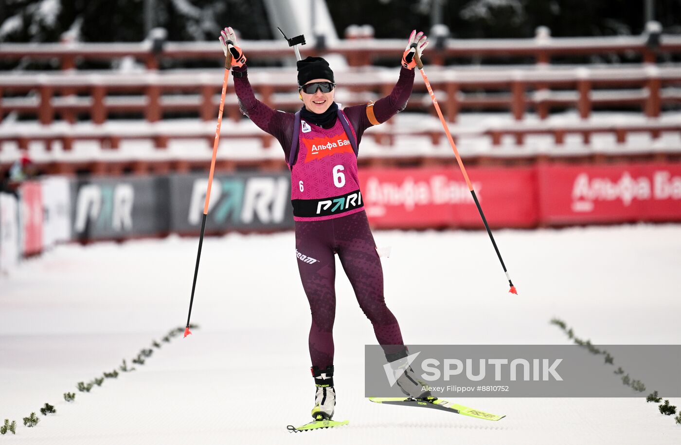 Russia Biathlon Commonwealth Cup Women Pursuit