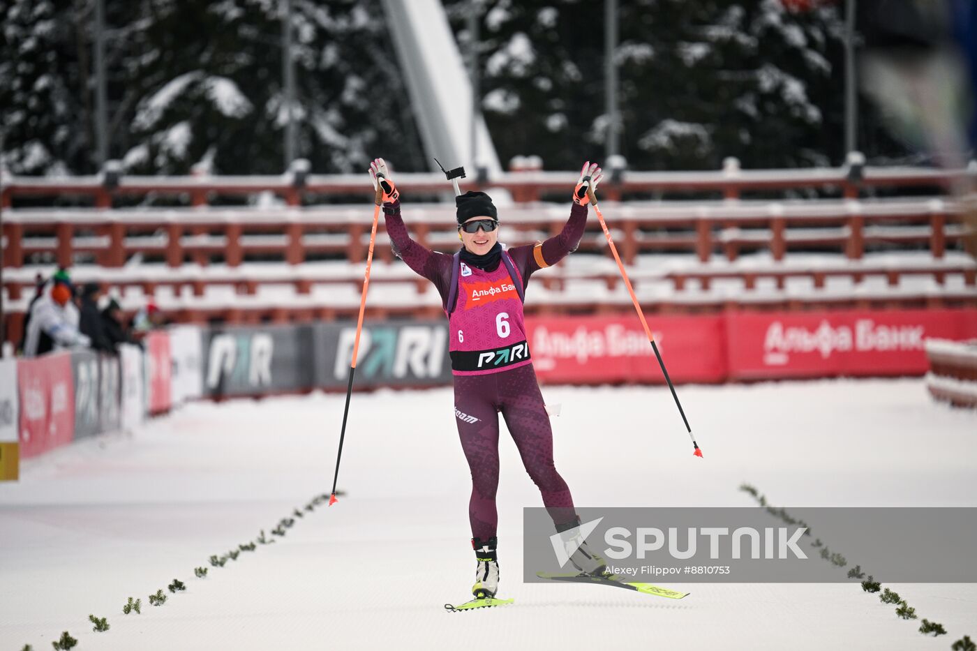 Russia Biathlon Commonwealth Cup Women Pursuit