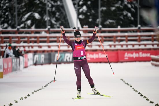 Russia Biathlon Commonwealth Cup Women Pursuit