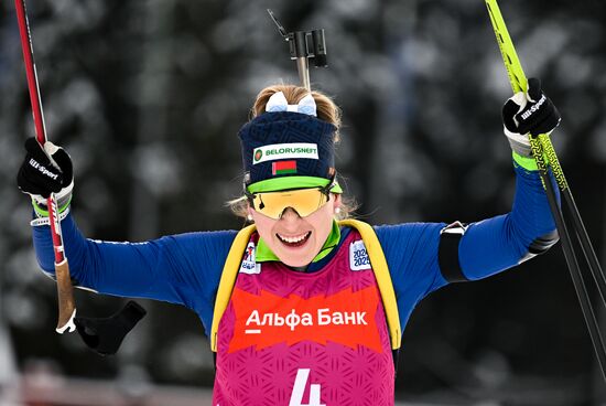 Russia Biathlon Commonwealth Cup Women Pursuit