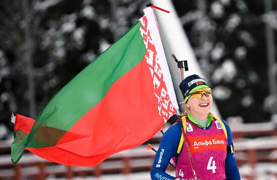 Russia Biathlon Commonwealth Cup Women Pursuit