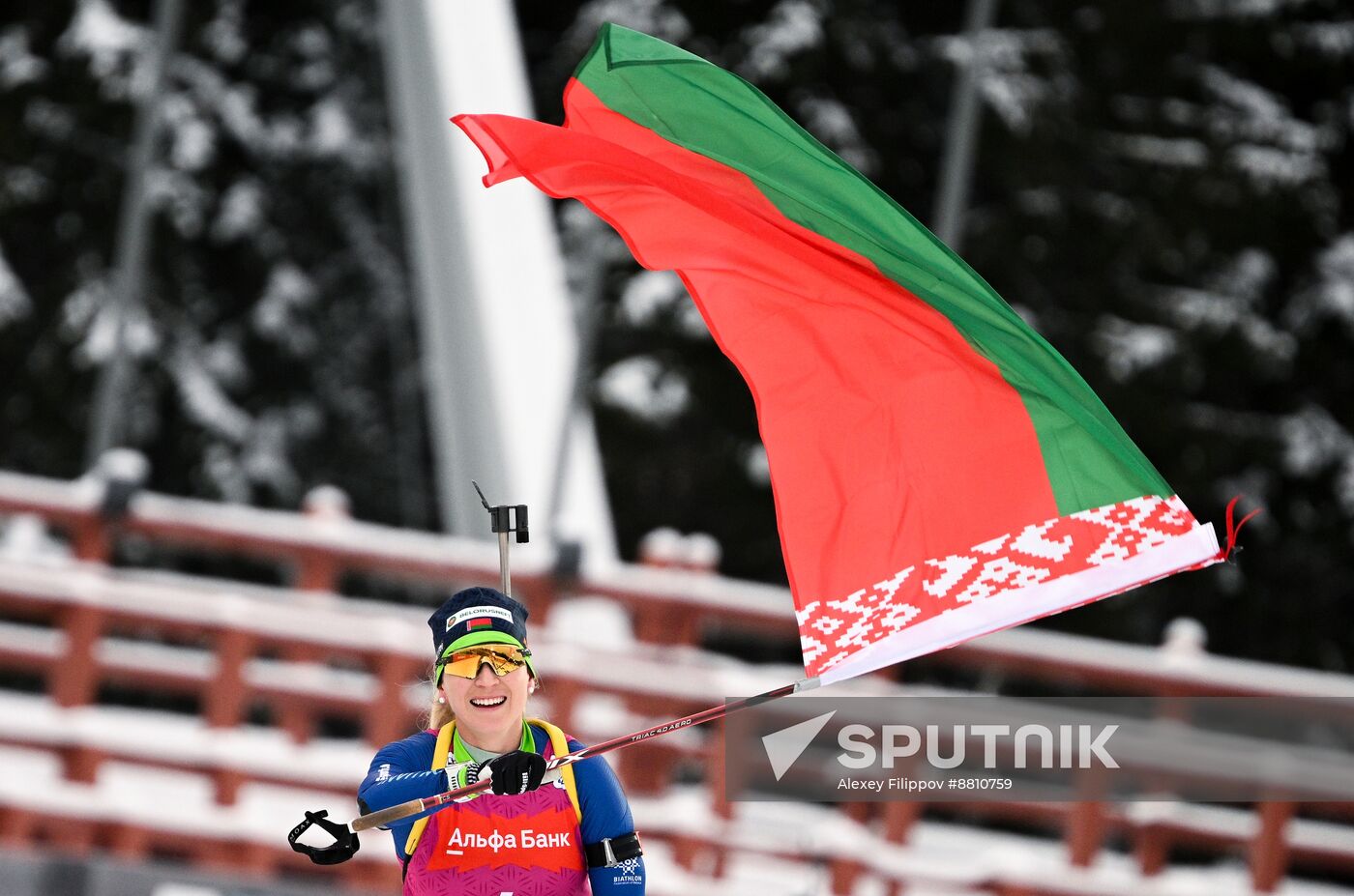 Russia Biathlon Commonwealth Cup Women Pursuit