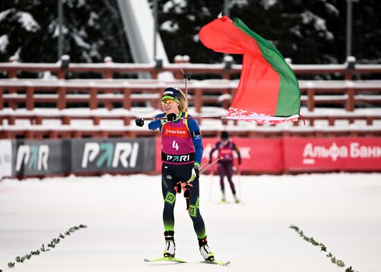 Russia Biathlon Commonwealth Cup Women Pursuit