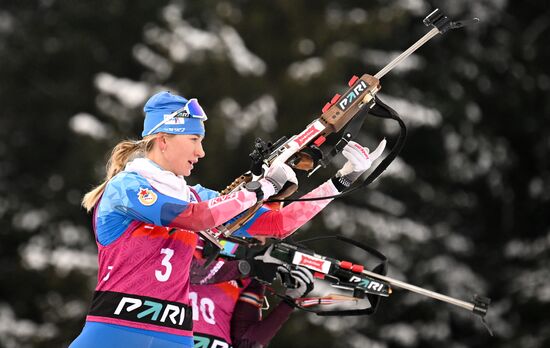 Russia Biathlon Commonwealth Cup Women Pursuit