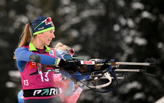 Russia Biathlon Commonwealth Cup Women Pursuit