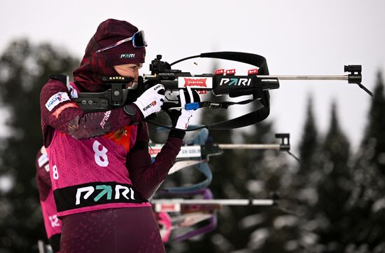 Russia Biathlon Commonwealth Cup Women Pursuit