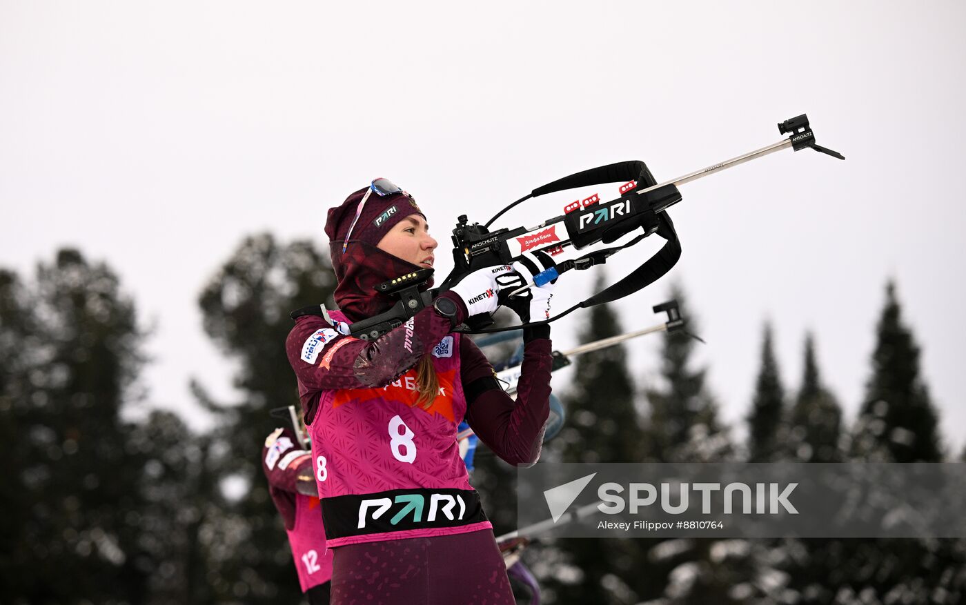 Russia Biathlon Commonwealth Cup Women Pursuit