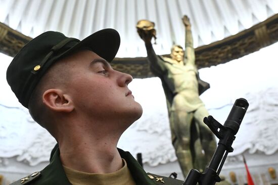 Russia Preobrazhensky Regiment Oath Taking