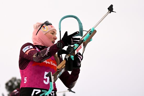 Russia Biathlon Commonwealth Cup Women Pursuit