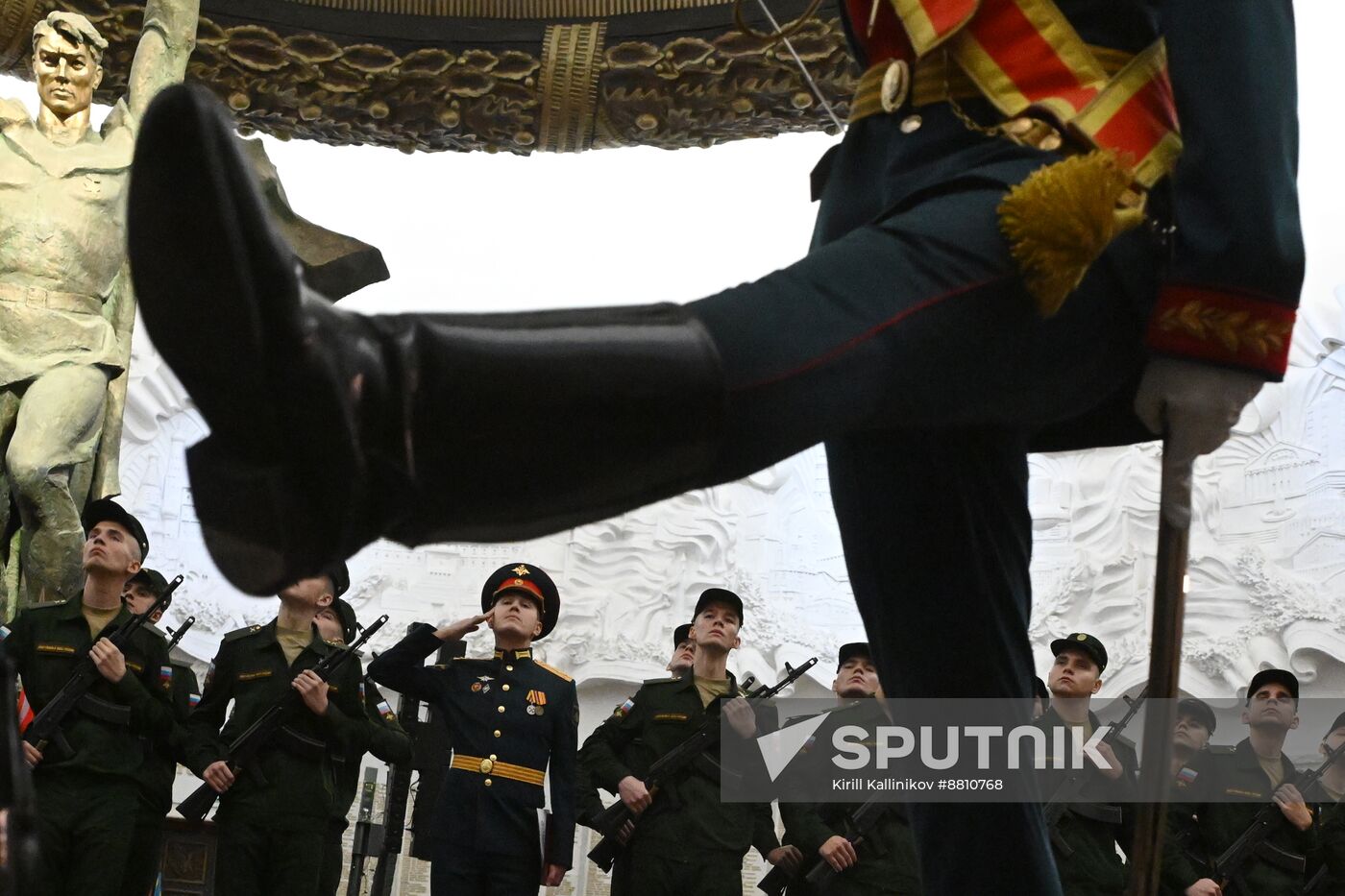 Russia Preobrazhensky Regiment Oath Taking