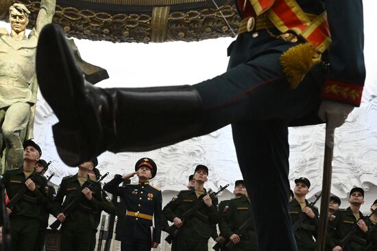 Russia Preobrazhensky Regiment Oath Taking