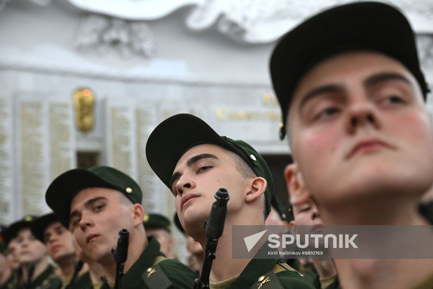 Russia Preobrazhensky Regiment Oath Taking