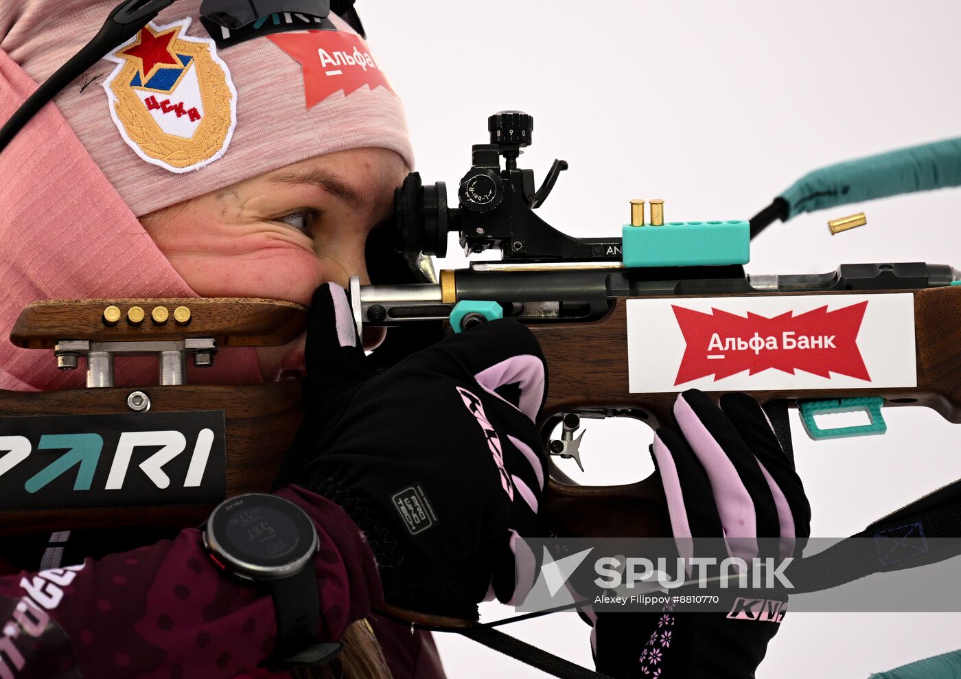 Russia Biathlon Commonwealth Cup Women Pursuit