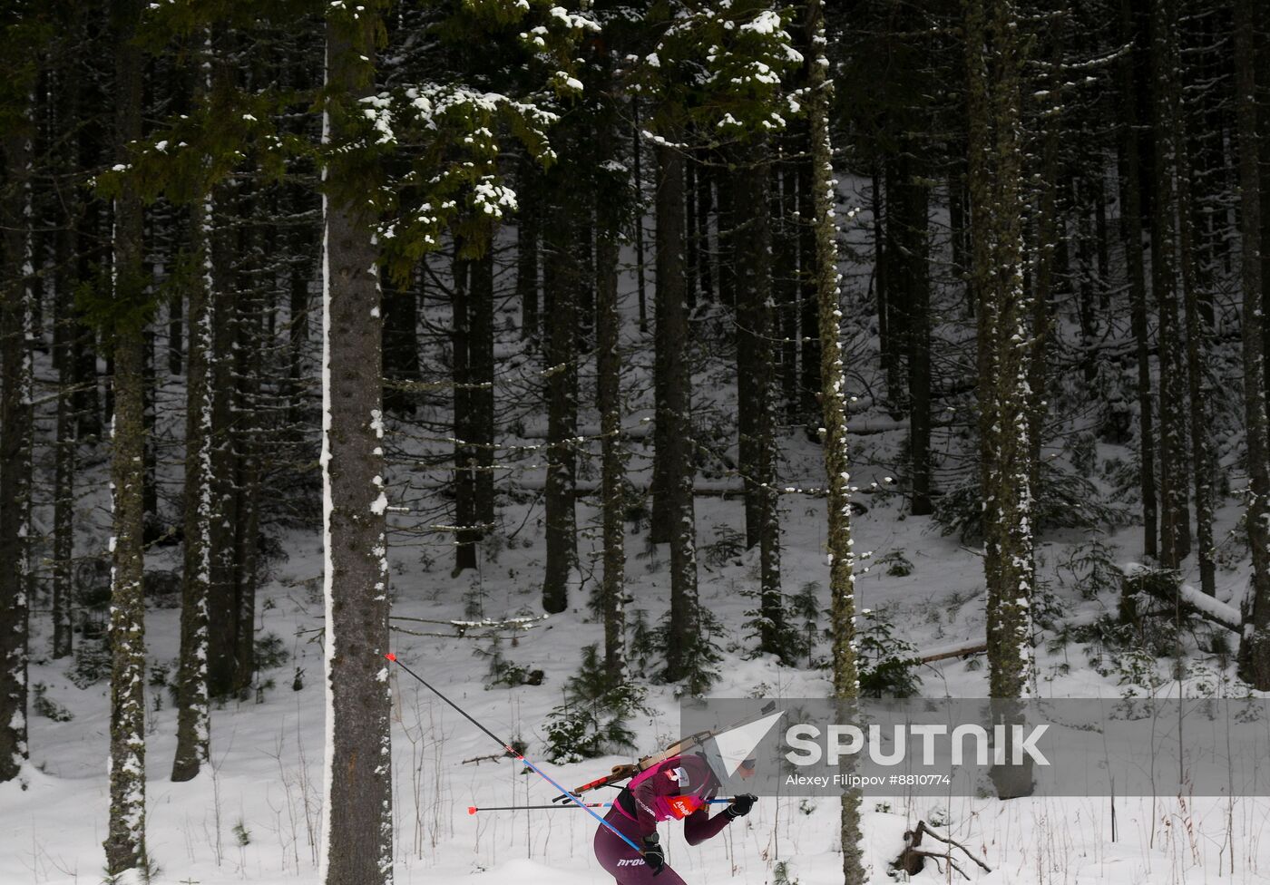 Russia Biathlon Commonwealth Cup Women Pursuit