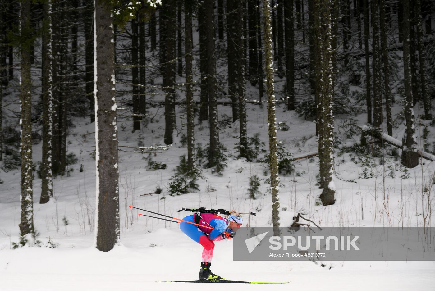 Russia Biathlon Commonwealth Cup Women Pursuit