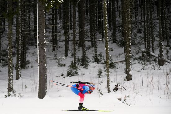 Russia Biathlon Commonwealth Cup Women Pursuit