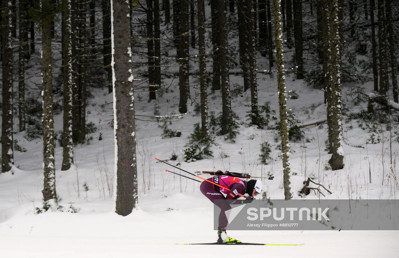 Russia Biathlon Commonwealth Cup Women Pursuit