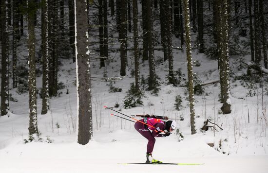 Russia Biathlon Commonwealth Cup Women Pursuit