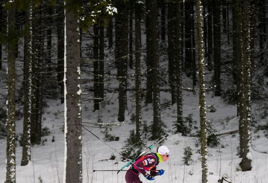 Russia Biathlon Commonwealth Cup Women Pursuit