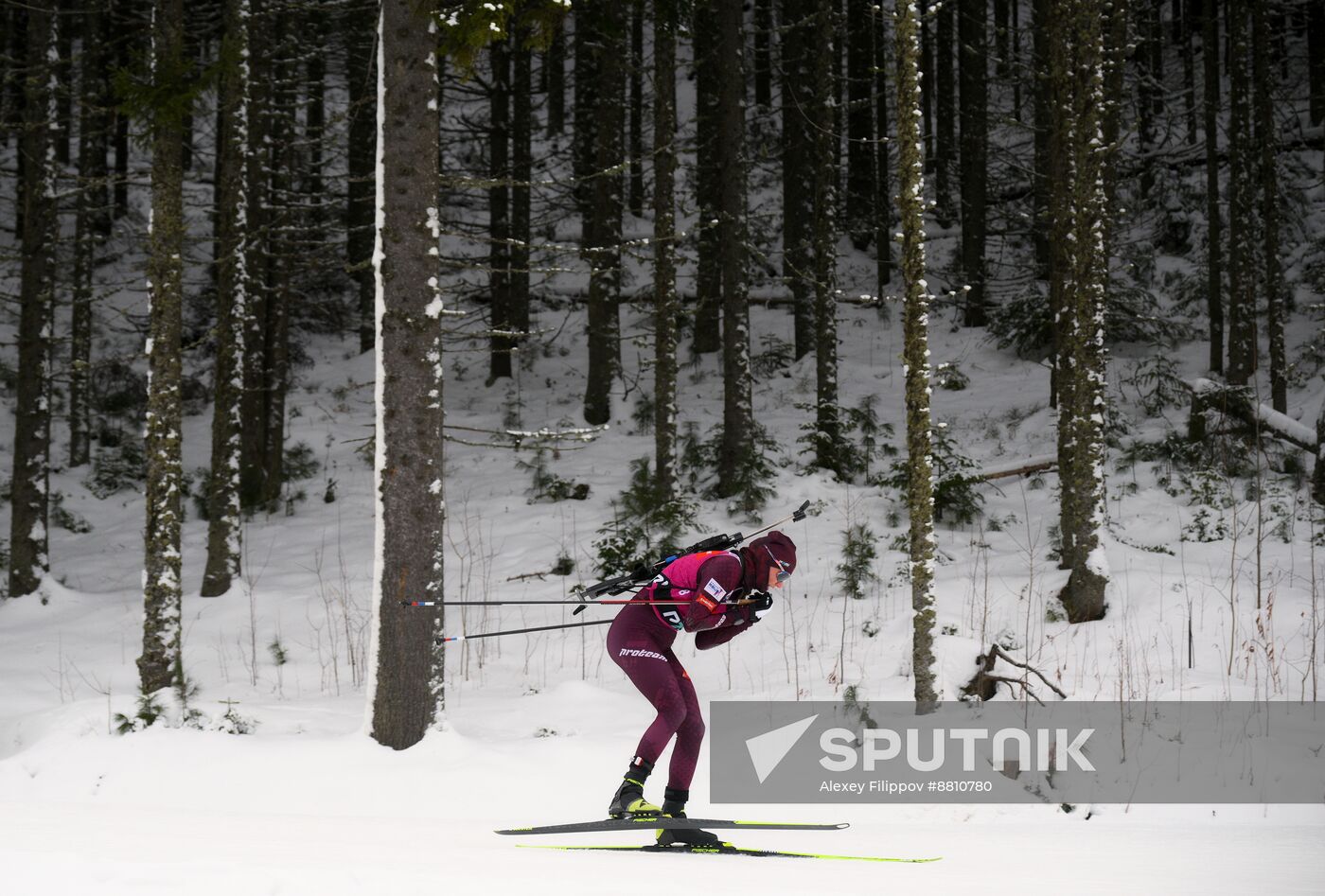 Russia Biathlon Commonwealth Cup Women Pursuit