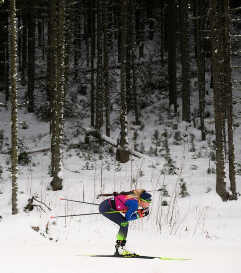 Russia Biathlon Commonwealth Cup Women Pursuit