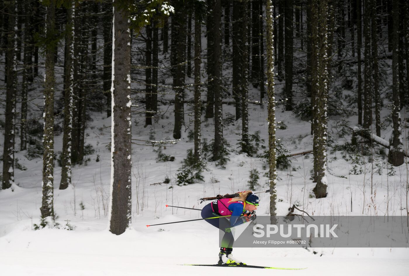 Russia Biathlon Commonwealth Cup Women Pursuit