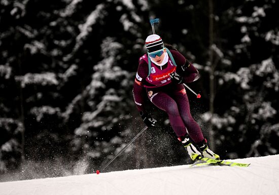 Russia Biathlon Commonwealth Cup Women Pursuit