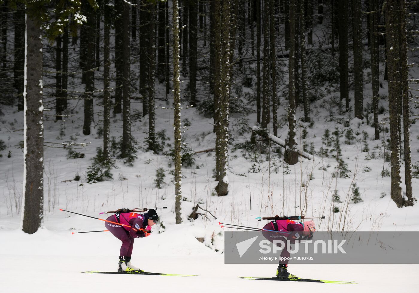 Russia Biathlon Commonwealth Cup Women Pursuit