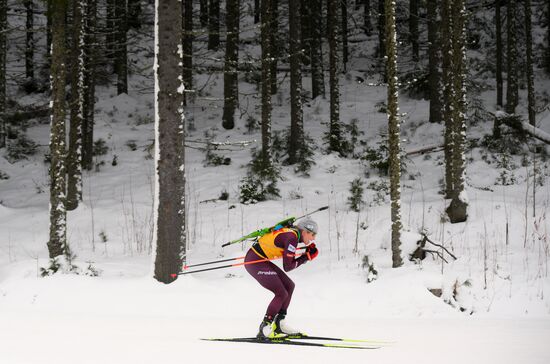 Russia Biathlon Commonwealth Cup Women Pursuit