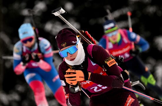 Russia Biathlon Commonwealth Cup Women Pursuit